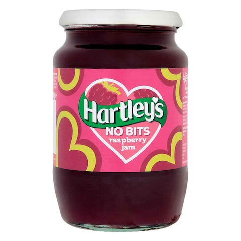 Hartley&#39;s No Bits Seedless Raspberry Jam 300g